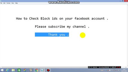 How to Check Block ids on your facebook account