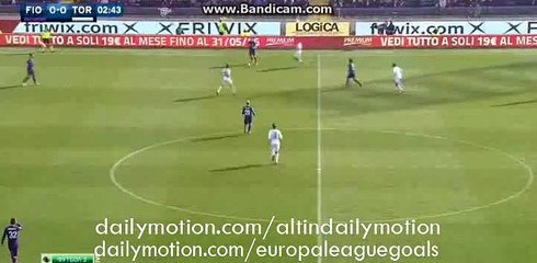 Fiorentina 1st Try to Score - Fiorentina vs Torino - Serie A - 24.01.2016