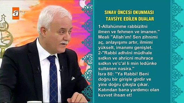 Sınav öncesi okunması tavsiye edilen dualar - Sağlıklı Mutlu ve Huzurlu 46. Bölüm