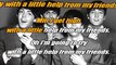 The Beatles - A little help from my friends - karaoke lyrics