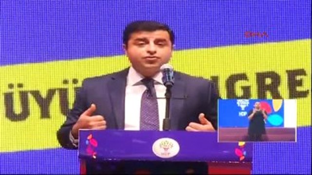 Hdp Eş Genel Başkanı Demirtaş Partisinin 2'nci Olağan Kongresi'nde Konuştu 4