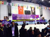 PKK Marşıyla Başlayan HDP Kongresinde Öcalan ve Atatürk Posteri Yan Yana