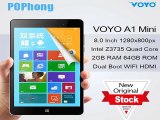 Winpad Voyo A1 Mini 8 inch Quad Core Windows 10 Tablet PC 64GGB ROM 2GB RAM Baytrail T Z3735 HDMI -in Tablet PCs from Computer