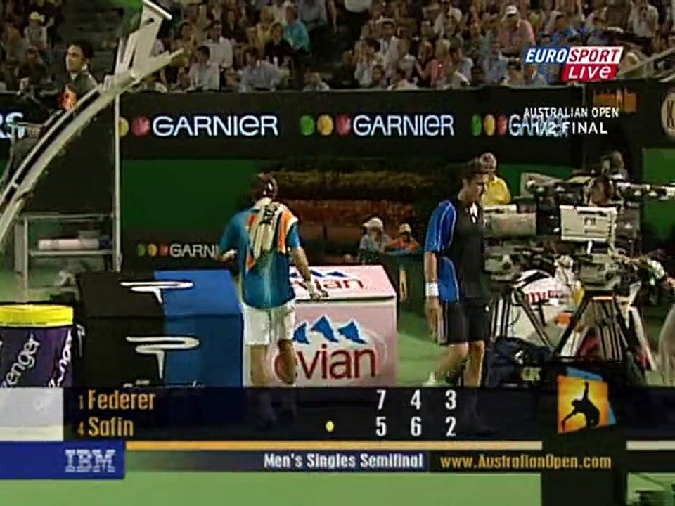 R.Federer - M.Safin SF Australian Open 2005