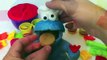 Play Doh Cookie monster Sesame Street playdough playset monstruo galletas