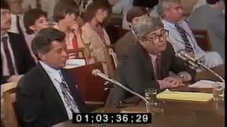 Nicodemo Little Nicky Scarfo Testifying Before Congressional Senate 1982
