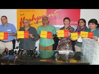 Mahesh Bhatt at 3rd Flashpoint Human Rights Film Fest