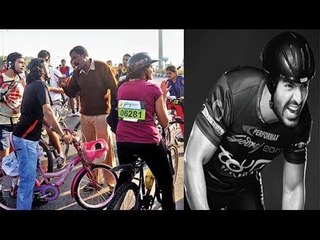 Public Loses Cool In John Abraham's Tour De India Cycle Race