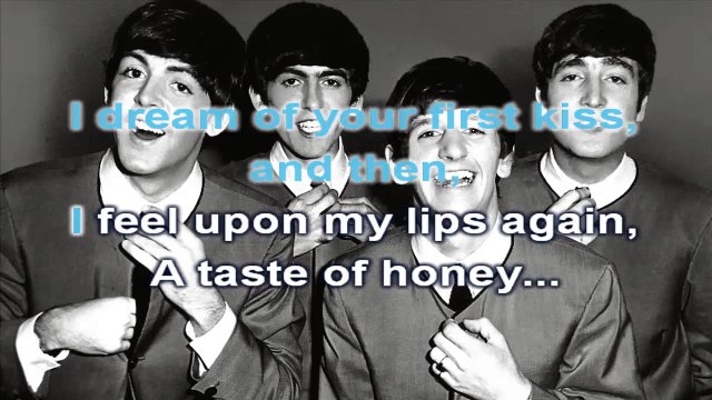 The Beatles - A taste of honey - karaoke lyrics