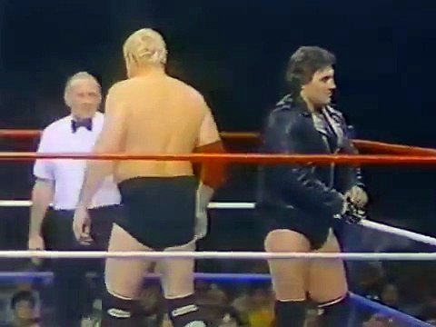 Adrian Adonis & Dick Murdoch vs Paul Roma & Salvatore Bellomo Championship Wrestling Jan 5th, 1985