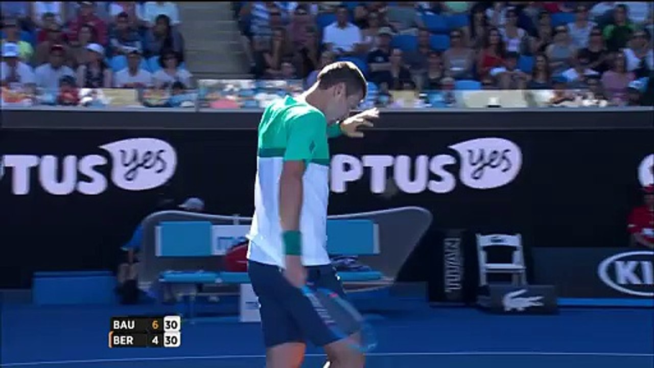 Berdych, Melbourne'de 6. kez çeyrek finalde