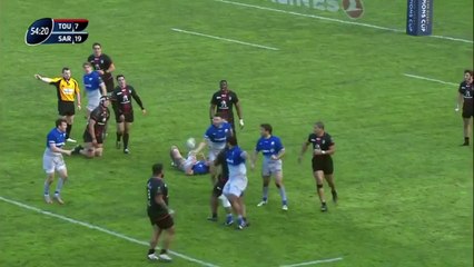 Toulouse - Saracens : L'énorme fail d'Owen Farrell, qui rate un essai tout fait !
