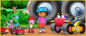 Cartoon game. Dora the explorer - Roller time - movie game . / ДАША СЛЕДОПЫТ