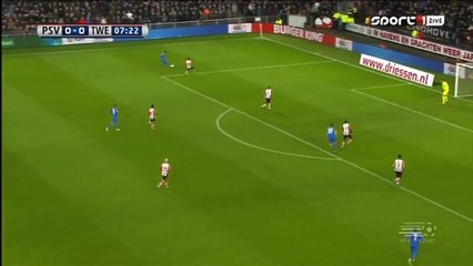 0-1 Jari Oosterwijk - PSV Eindhoven v. Twente 24.01.2016 HD