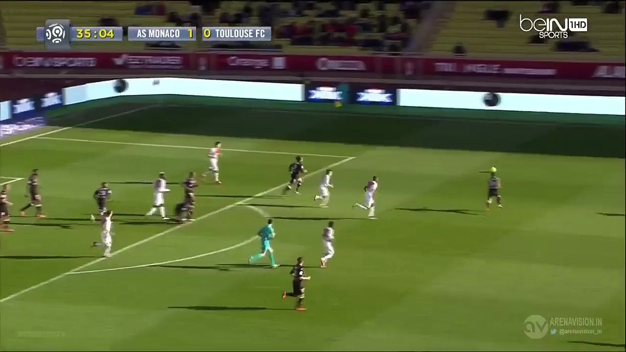 2-0 Fabio Coentrao - AS Monaco v. Toulouse 24.01.2016 HD