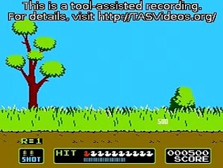 TAS Duck Hunt NES in 1:46 by Randil