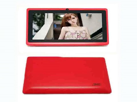 Nice Q8 7 Inch Tablets Pc 512MB 4GB WIFI Dual Core Dual Camera White Blck Pink Color Tablet Pc android tablet pc-in Tablet PCs from Computer
