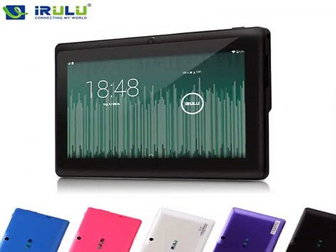 iRULU eXpro 7 Tablet PC Android 4.4 Tablet Quad Core 8GB/16GB 1024*600 HD Dual Camera Google APP Play WIFI OTG 2015 New HOT 10-in Tablet PCs from Computer