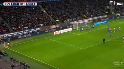 GOOOOAL Hector Moreno Goal - PSV 2 - 1 Twente - 24-01-2016