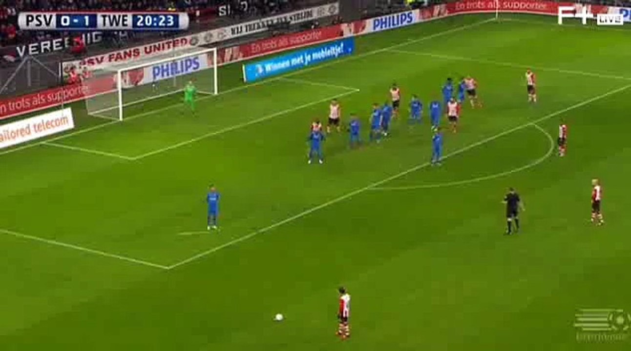 Hector Moreno Goal - PSV 1 - 1 Twente - 24-01-2016