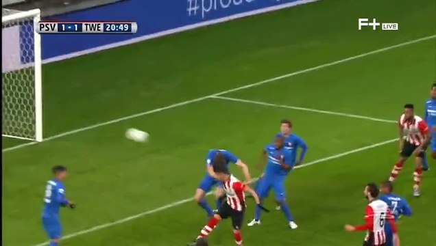 1-1 Héctor Moreno Goal Holland Eredivisie - 24.01.2016, PSV Eindhoven 1-1 FC Twente