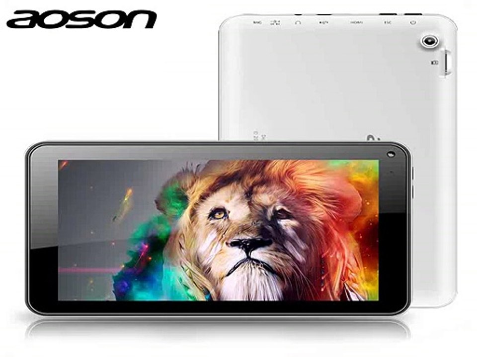 Cheapest Price 7 inch Tablet Aoson M721S Dual Core A23 Android 4.4 512MB 8GB Dual Camera WiFi 3G Tablet PC 2800mAh Battery-in Tablet PCs from Computer