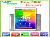 9.7inch Original Teclast P98 4G Phone Call Octa Core 2GB RAM 32GB Tablet PCMTK8752 Camera 8MP Android 4.4 GPS WCDMA FDD LTE-in Tablet PCs from Computer