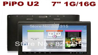 HOT Freeshipping PIPO U2 Android 4.1 Dual Core RK3066 1.6GHz 1GB/16GB 7 IPS Screen Tablet PC Dual Camera WIFI Bluetooth HDMI-in Tablet PCs from Computer