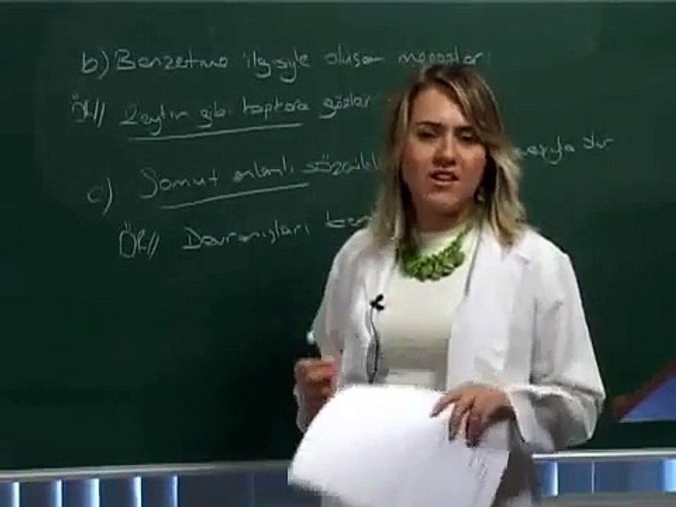 Türkçe Ders 1(ÖSS) -Sözcükte Anlam