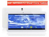 10 inch MTK6572 Dual Core 1.2Ghz Android 4.2 WCDMA 3G Phone Call tablet pc GPS bluetooth Wifi Dual Camera with 2 SIM Card Slot-in Tablet PCs from Computer