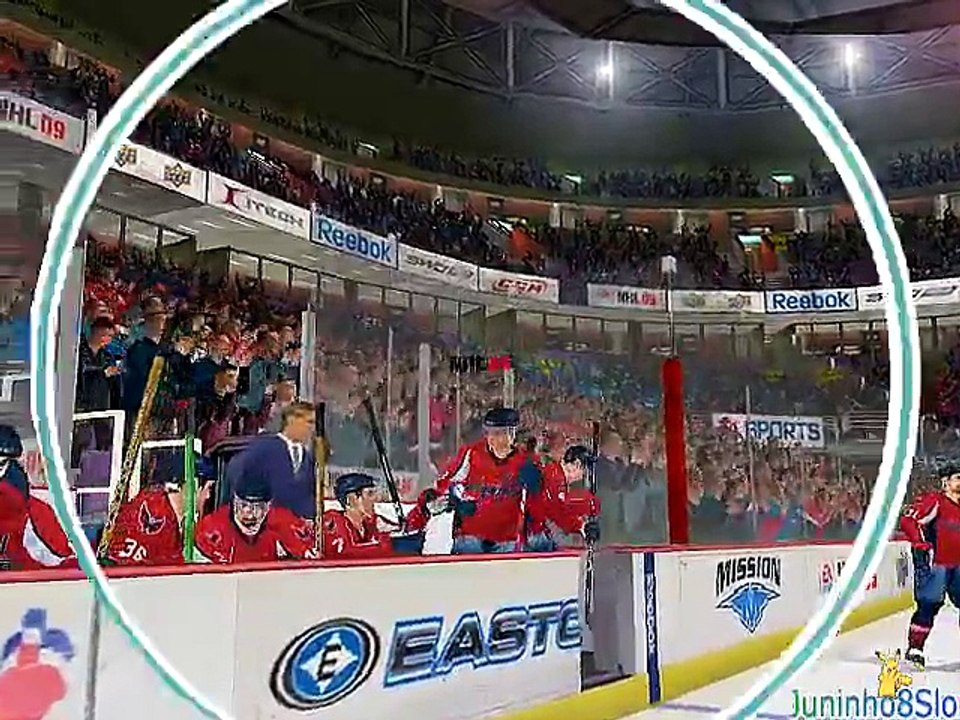 NHL 09-Dynasty mode-Washington Capitals vs Chicago Blackhawks-Game 2