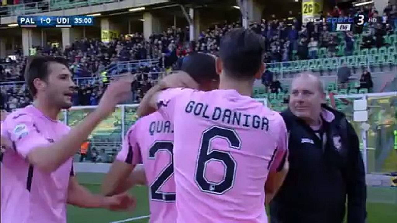 Quaison R. Goal HD - Palermo 1-0 Udinese - 24-01-2016
