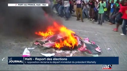 L'opposition réclame le départ immédiat du président Martelly à Haiti