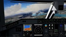 [X-plane 10] Extreme Crosswind Landing | London City (EGLC) | Embraer 175 (X-crafts) | Like a BOSS Big Planes