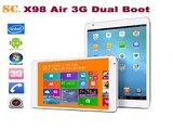 Win10 9.7 Teclast X98 Air 3G Dual Boot Intel Bay Trail T Quad Core Tablet PC Retina 2048*1536 2GB RAM 32GB BT Phone Call-in Tablet PCs from Computer