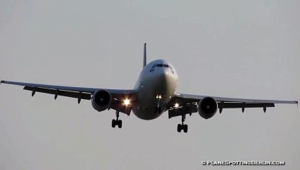 SATA International Airbus A310 [CS-TGV] ► Evening Crosswind Landing at Toronto Pearson YYZ [Full HD] Big Planes