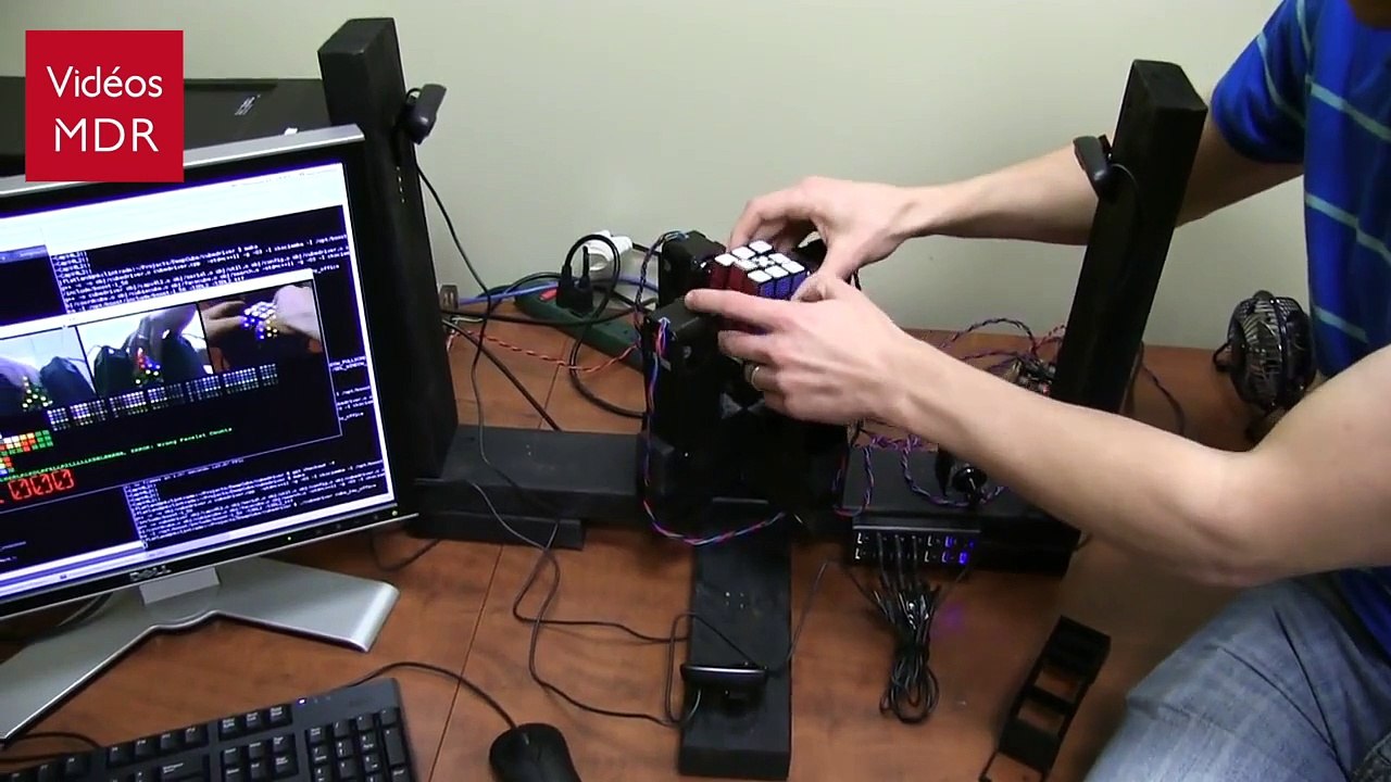 Ce robot résout un rubik’s cube en à peine une seconde