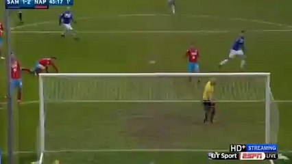 Joaquin Correa Goal - Sampdoria 1 - 2 Napoli - 24-01-2016