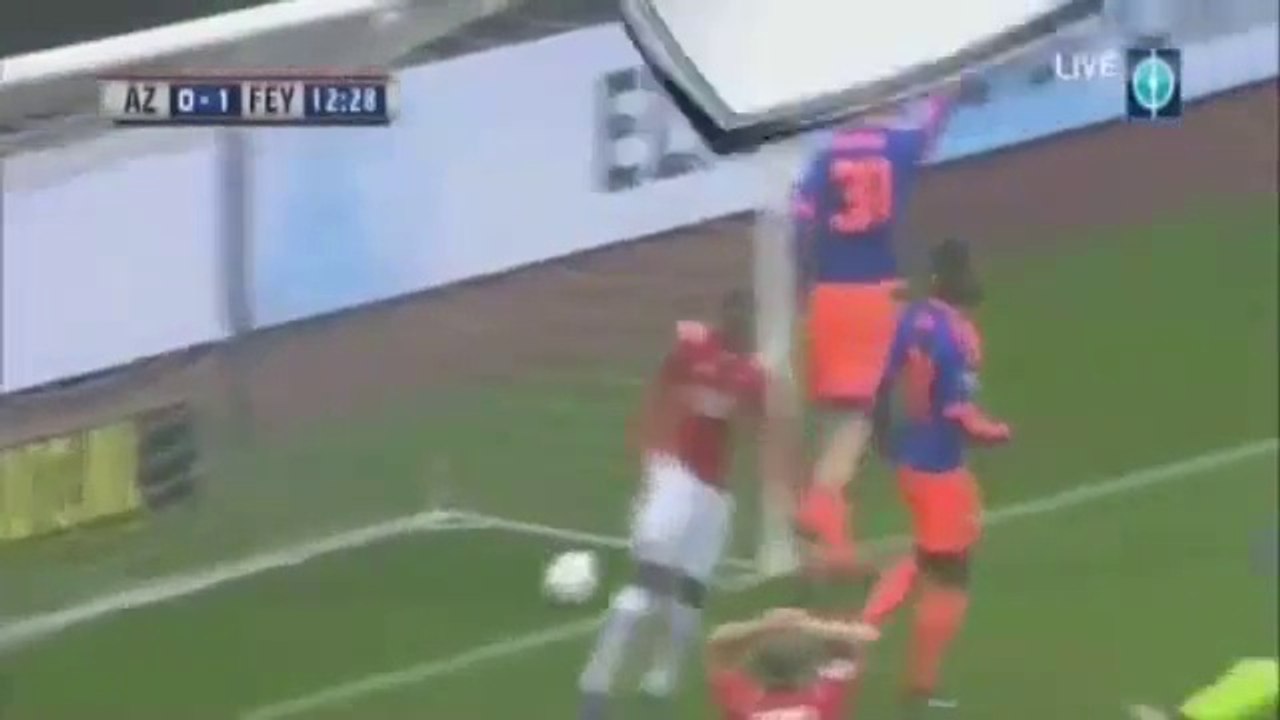 AZ Alkmaar vs Feyenoord 4-2 All Goals and Full Highlights (Eredivisie) 2016