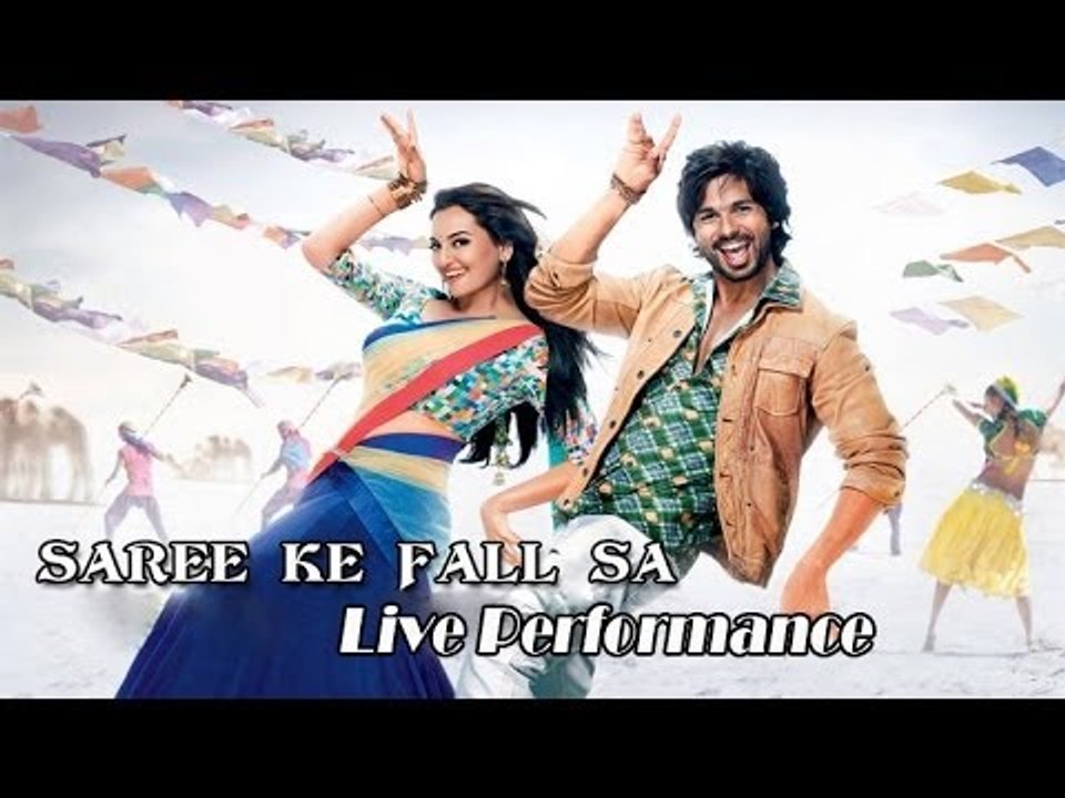 Saree Ke Fall Sa Song Ft Shahid Kapoor Sonakshi Sinha R Rajkumar Live Performance Video Dailymotion I like yuvi, but i took. saree ke fall sa song ft shahid kapoor sonakshi sinha r rajkumar live performance