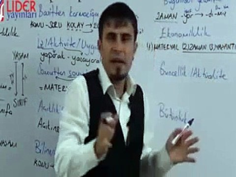 KPSS / Öğretmenlik / Öğretim Yöntem ve Teknikleri - Ders 03