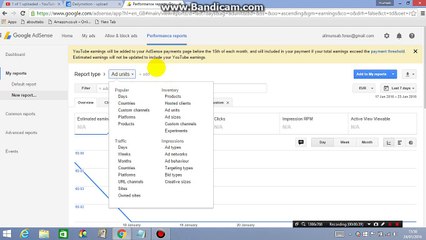 How to Check Life Time CLICKS on your Adsense Account