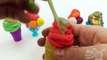 DIY How To Make Glitter Ice cream Slime Play Doh lodo brinquedo Toys 반짝이 아이스크림 액체괴물 만들기!