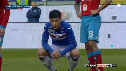 Goal Eder ~ Sampdoria 2-3 Napoli ~