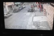 Câmera flagra acidente entre policiais em Belo Horizonte