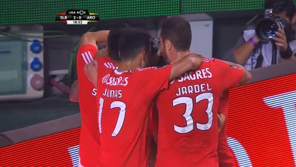 Benfica - La superbe talonnade de Mitroglou
