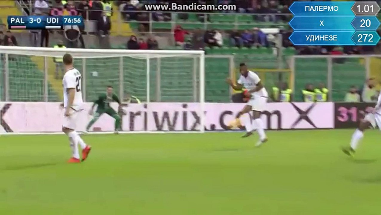 PALERMO-UDINESE 3-0 LAZAAR