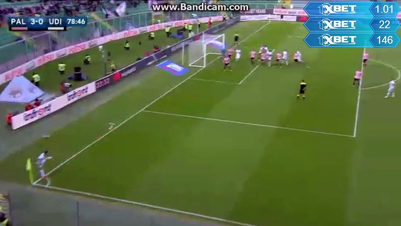 PALERMO-UDINESE 3-1 THEREAU