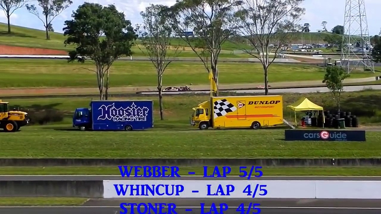 Webber (F1) Stoner (MotoGP) Whincup (V8) Top Gear Festival Sydney