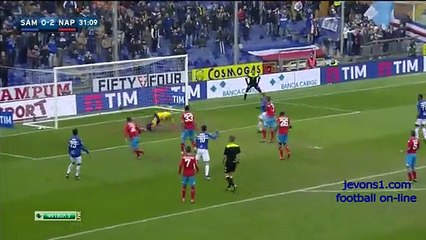 Sampdoria vs SSC Napoli – Highlights & Full Match 24 jAN 2016